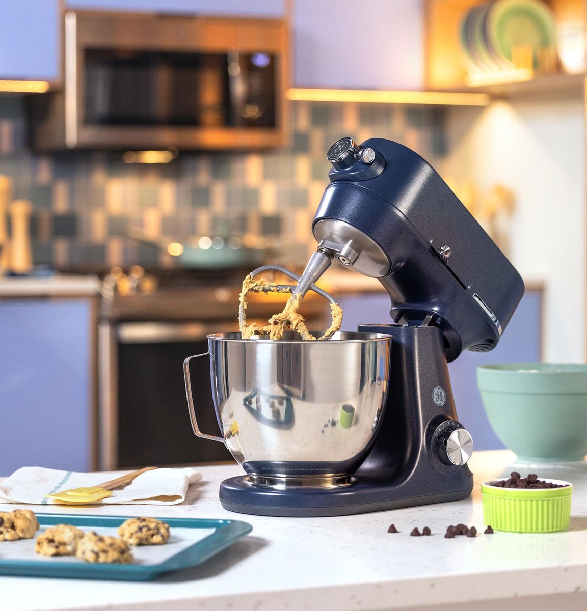 GE Sapphire Blue Stand Mixer