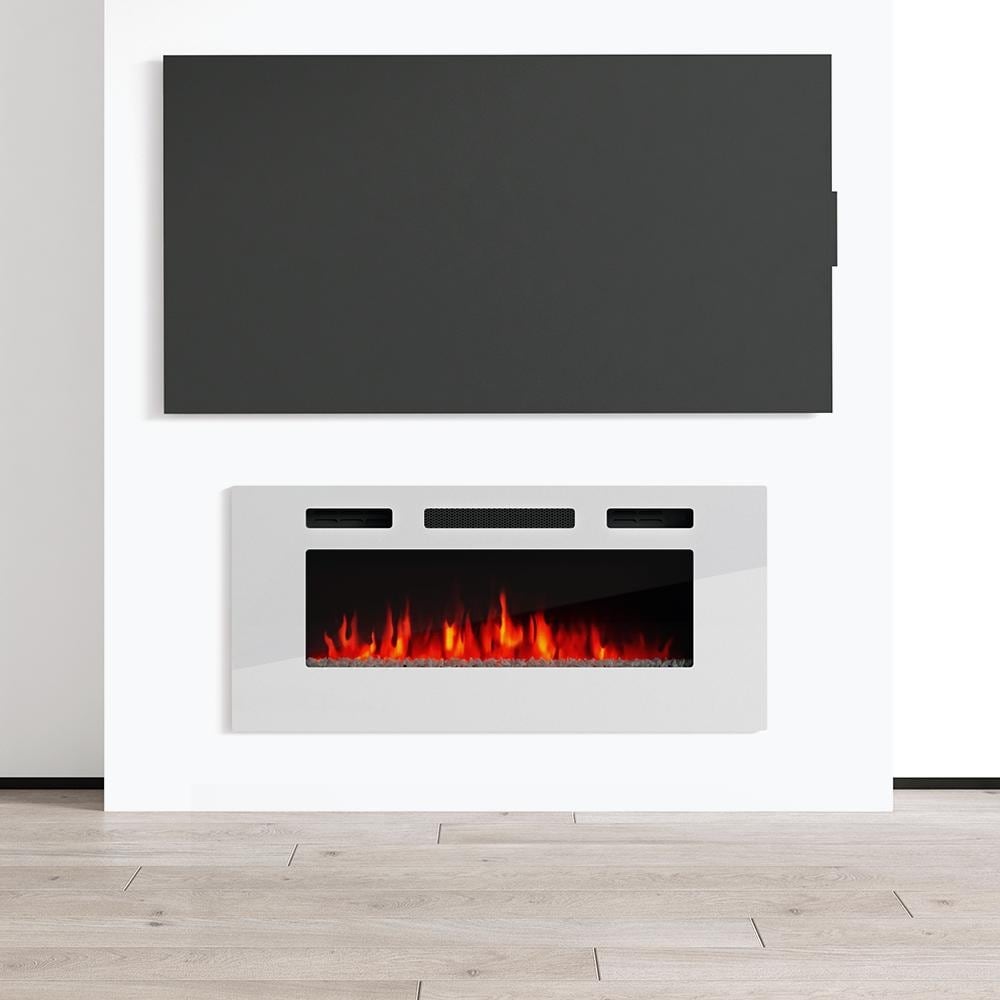 EFire1 40 inch Recessed Wall mounted Electric Fireplace Heater