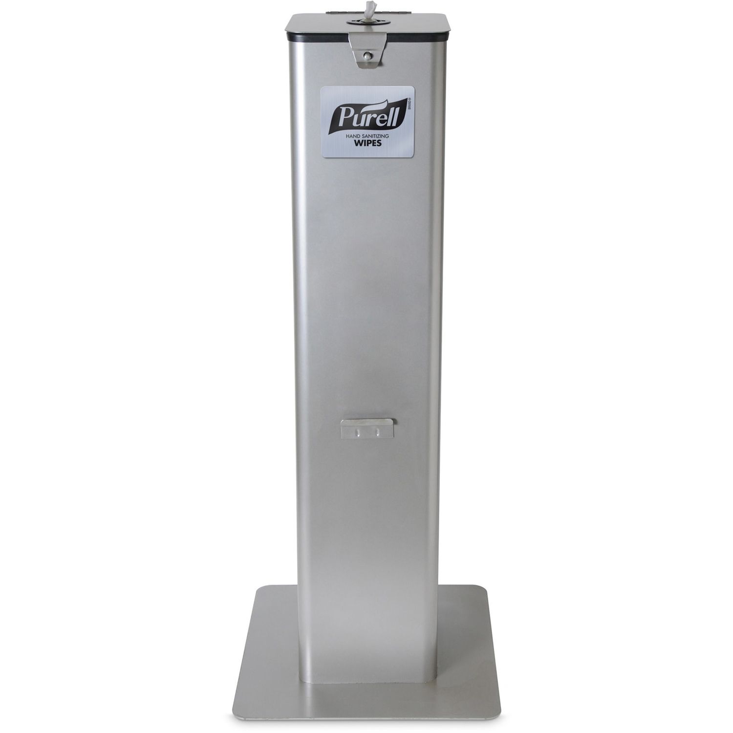 Hand Sanitizing Wipes Stand Dispenser by Gojo Industries， Inc GOJ9118DSLV