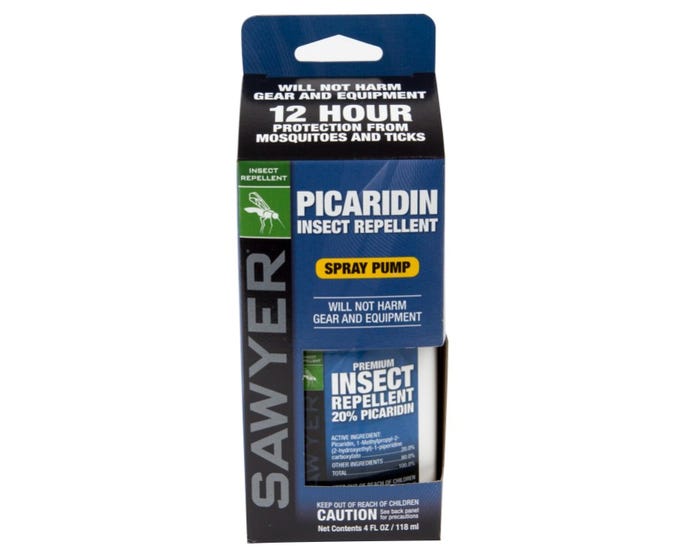 Sawyer Premium Insect Repellant 20% Picaridin Spray， 4oz - SP544