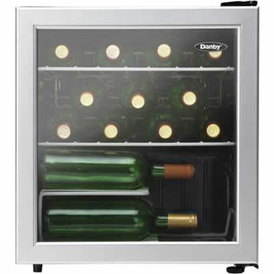 Danby 17-bottle Freestanding Wine Cooler DWC172BLPDB