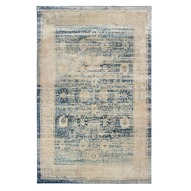 StyleHaven Perla Distressed Border Traditional Rug