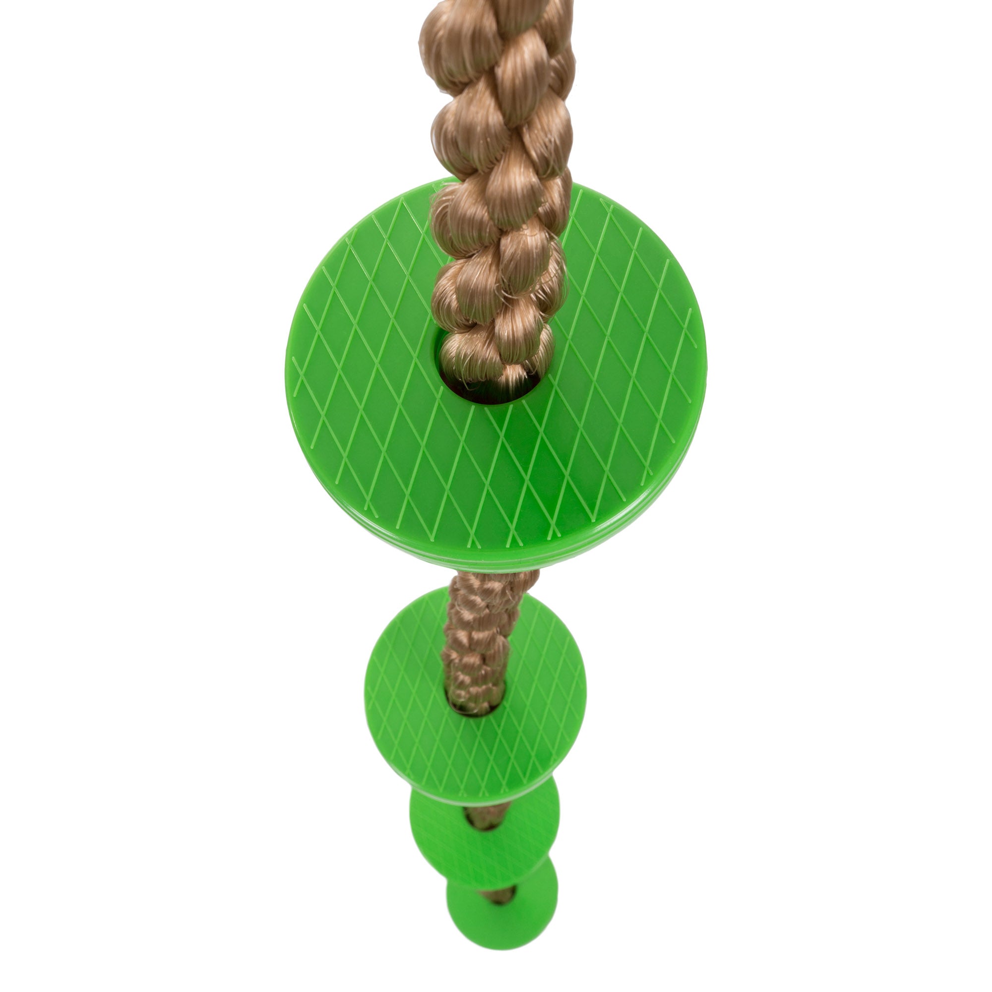 Hey Play Tree Climbing Rope - Outdoor Knotted Ladder and Swing for Kids