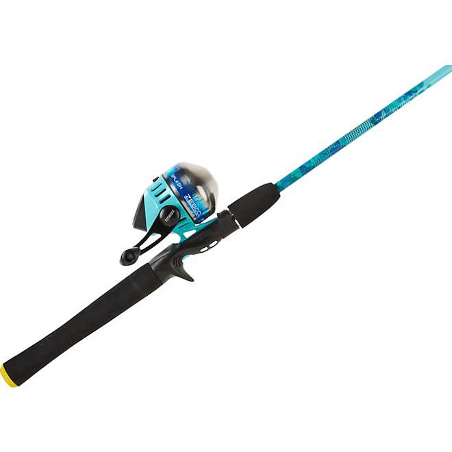 Zebco Splash Blue 6 ft M Freshwater Spincast Rod and Reel Combo