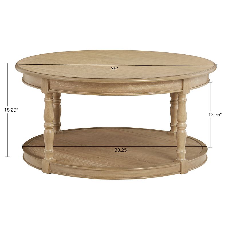 Martha Stewart Belden Round Coffee Table