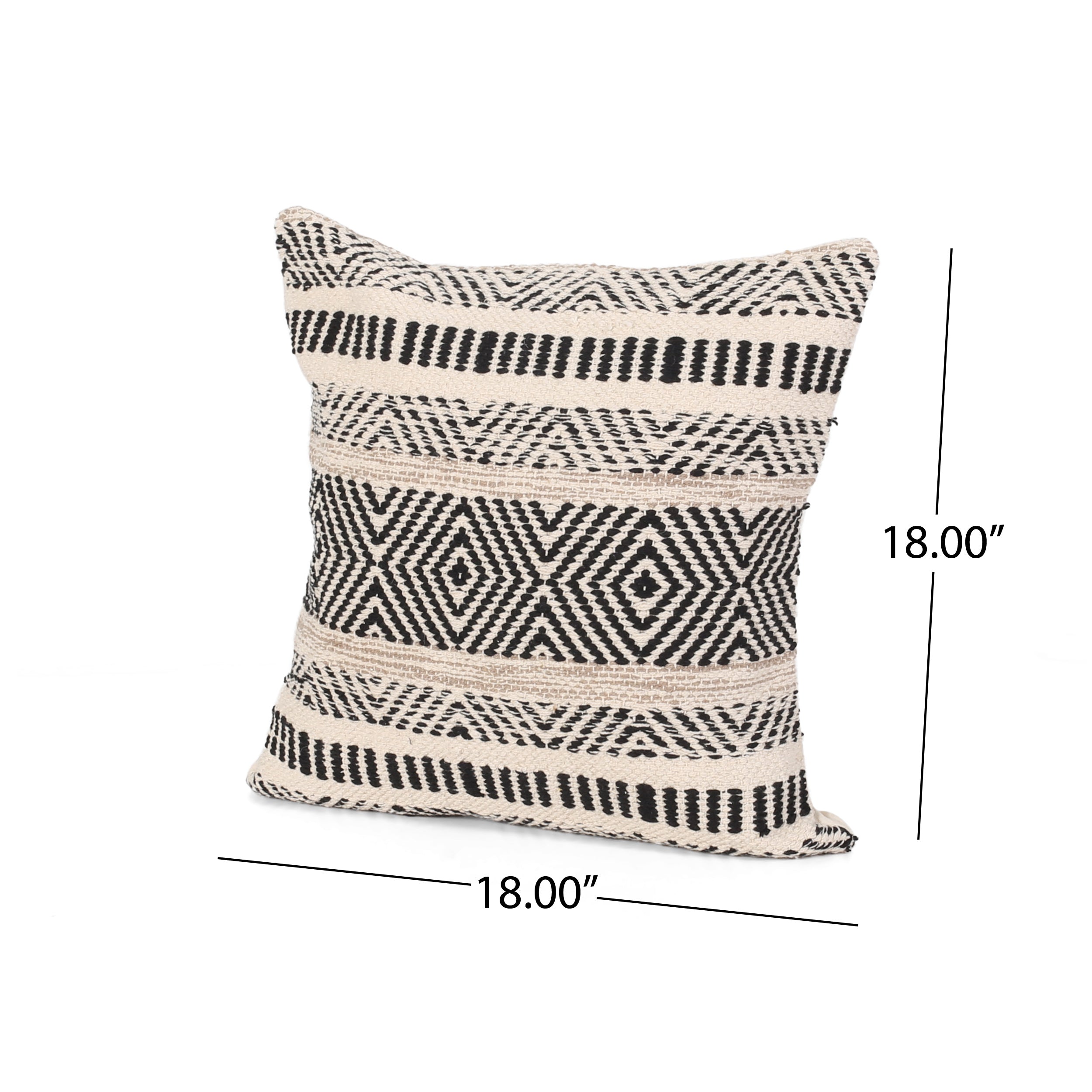 Tannen Boho Cotton Pillow Cover