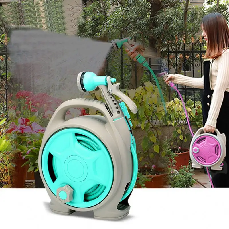 Hot Selling Chinese Manufacture  Factory Supply Goods Garden Hose Expandable Lightweight Heavy Duty With Wall Mount Hose Reel/