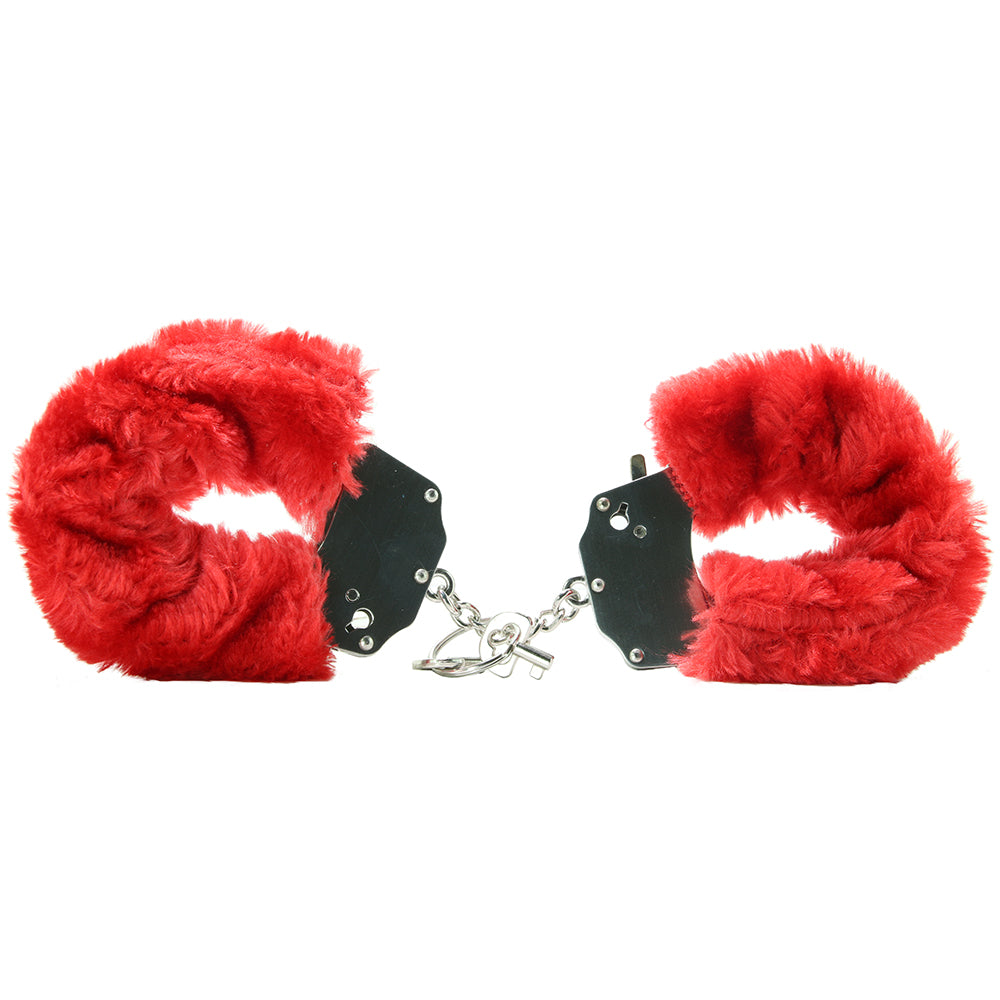 Fetish Fantasy Furry Cuffs in Red