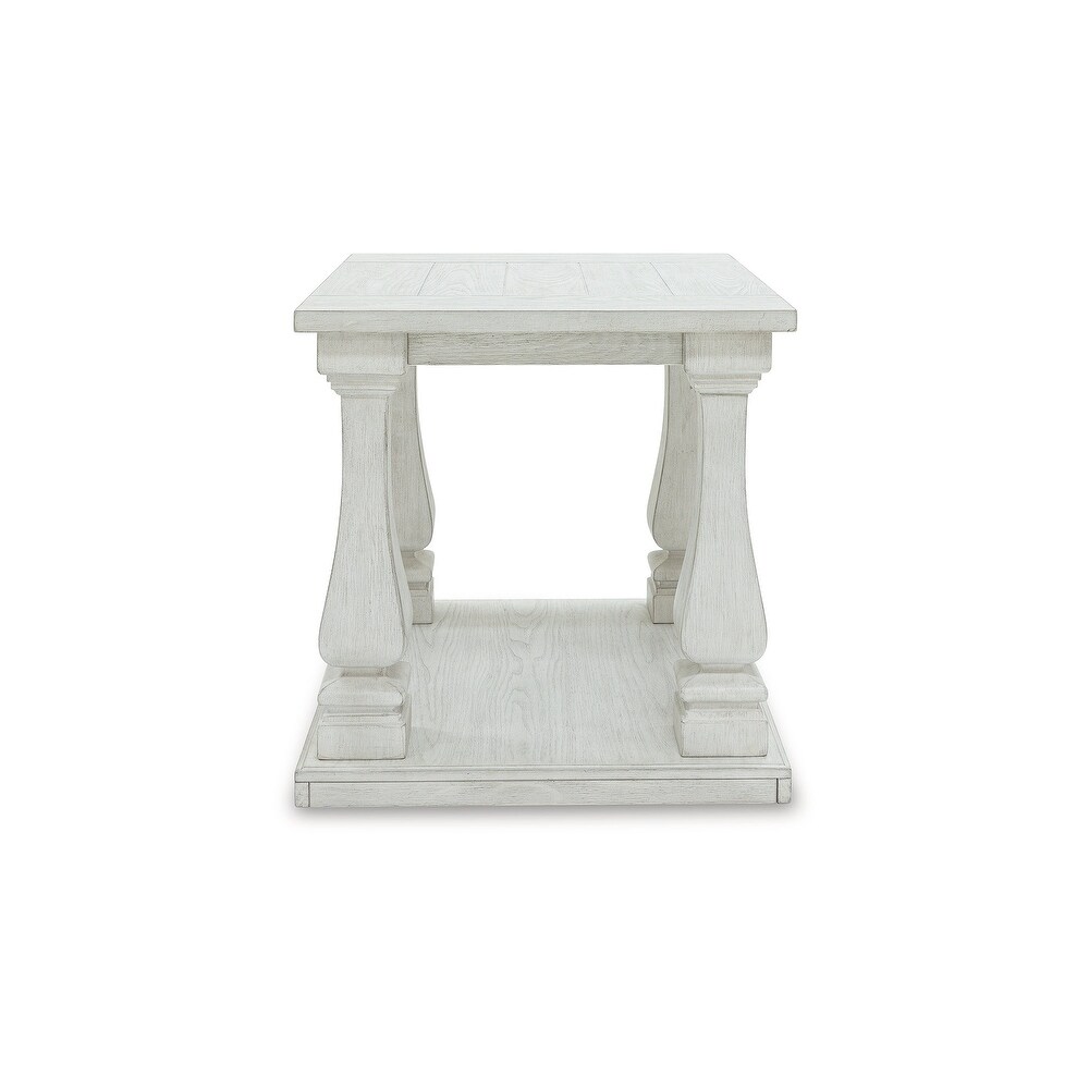 Signature Design by Ashley Arlendyne White End Table   27\