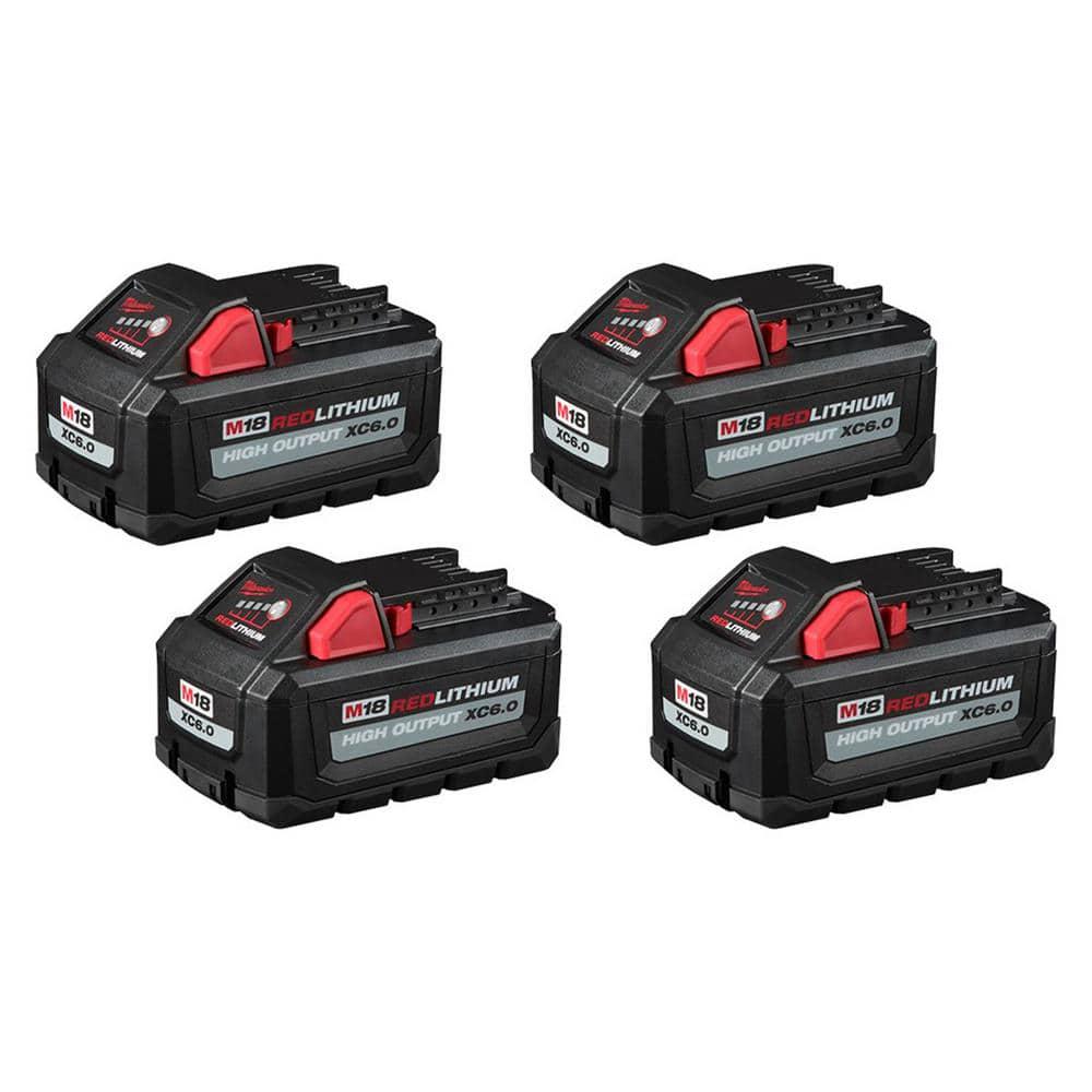 Milwaukee M18 18Volt LithiumIon High Output 60Ah Battery Pack