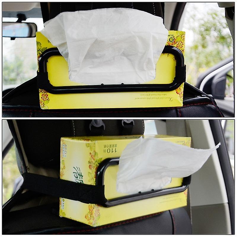 Born Pretty Simple Car Sun Visor Tissue Holder Back Seat Mount Hanging Napkin Box Portable Frame Stand  Auto Interior Accessories