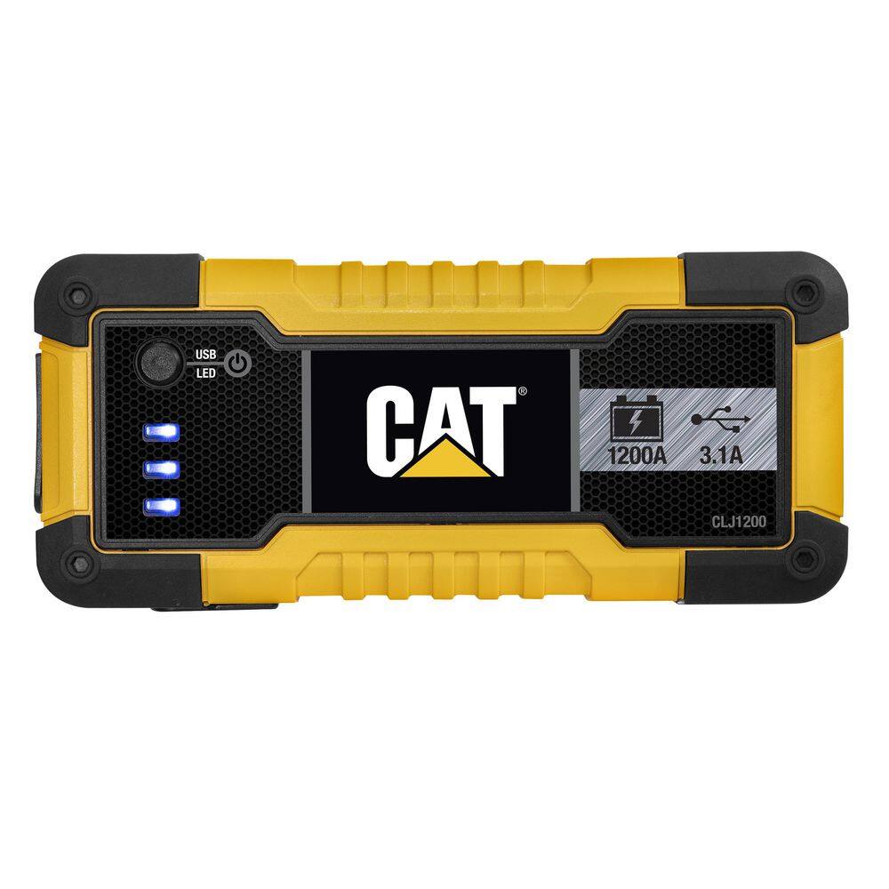 CAT 1200-Peak Amp Li-Ion Jump Starter with USB Portable Power CLJ1200