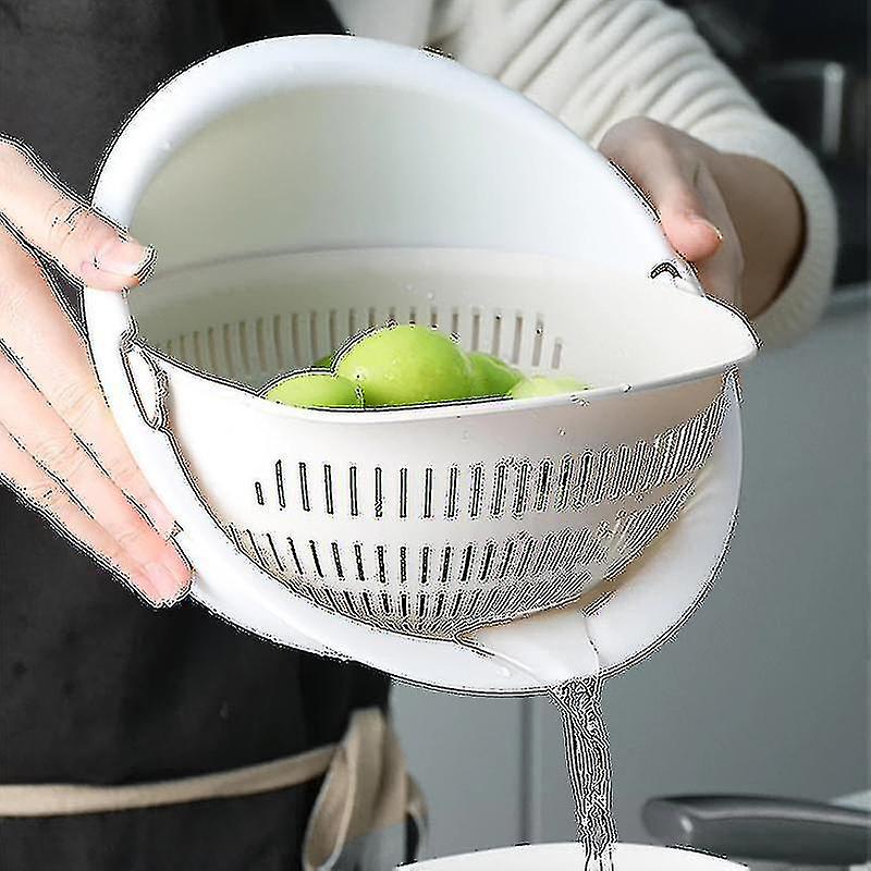 Colander Dish Drainer Foldable Strainer Fruit Vegetable Washing Basket Silicone Colander Collapsible Drainer Kitchen Tools