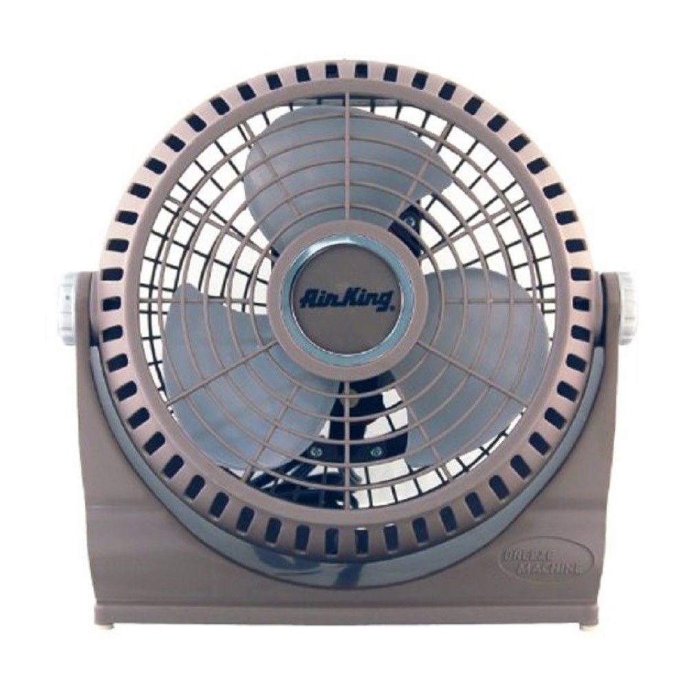 9 In. 1/100HP 2 Speed Commercial Grade Pivot Floor Fan ;