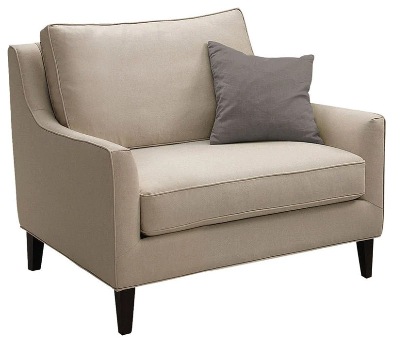 Reyhan Armchair  Beige   Contemporary   Armchairs And Accent Chairs   by Virgil Stanis Design  Houzz