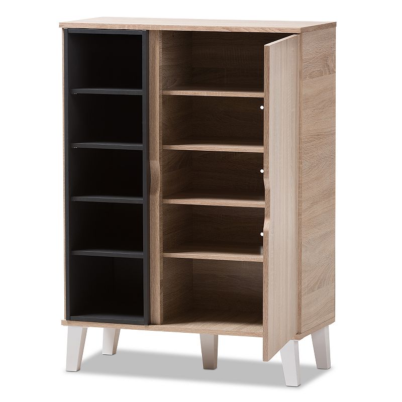 Baxton Studio Adelina Shoe Cabinet