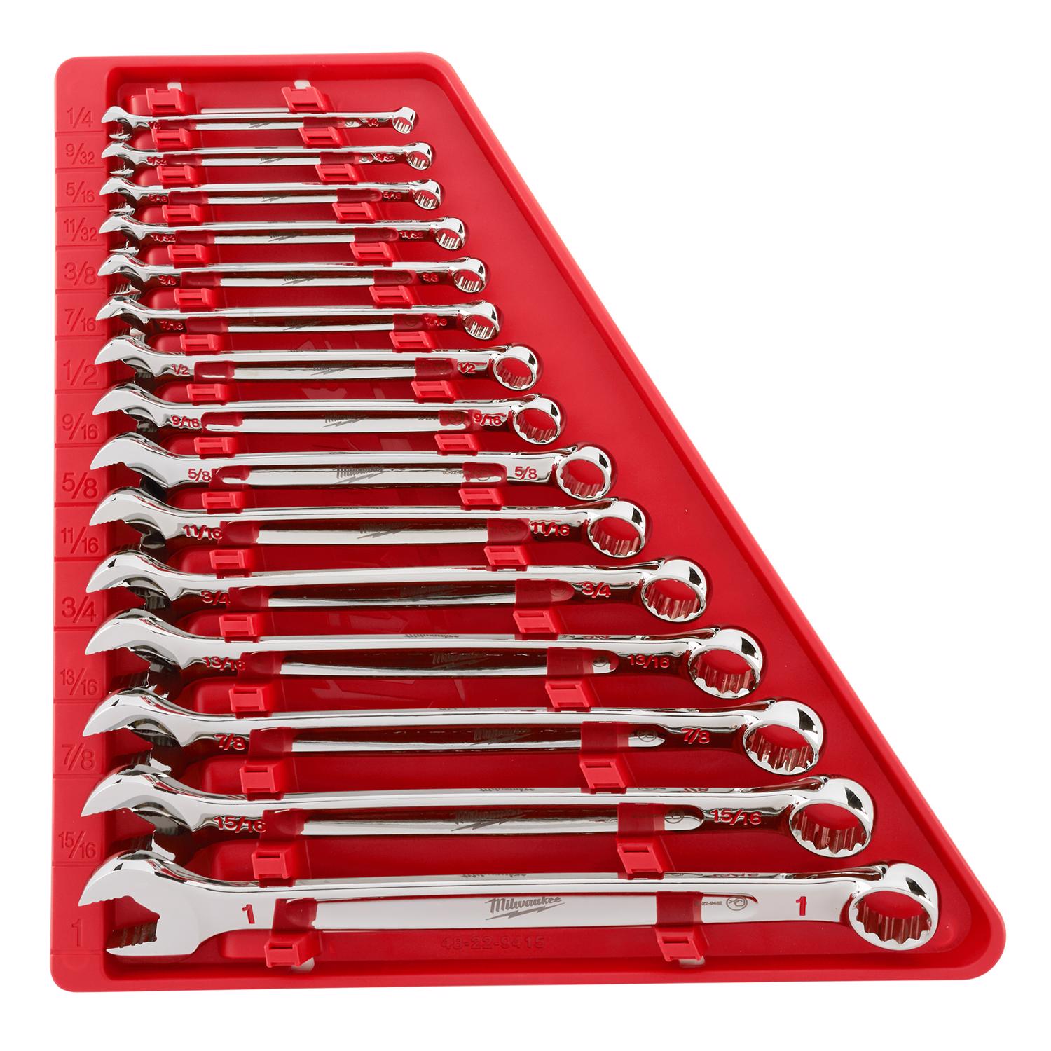 MW Max Bite SAE Combination Wrench Set 15.04 in. L 15 pc