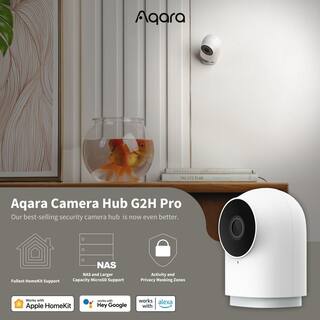 Aqara Camera Hub G2H Pro 1080p HD HomeKit Secure Video Indoor Camera Night Vision Two-Way Audio Zigbee Hub Plug-in CH-C01