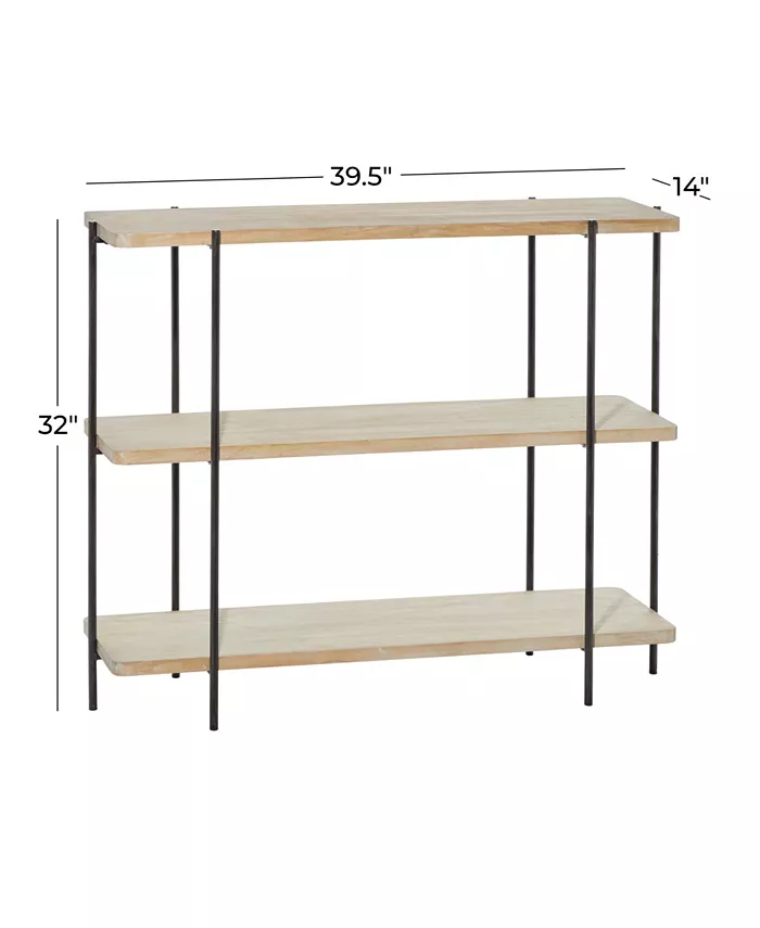 Rosemary Lane Contemporary Metal Console Table