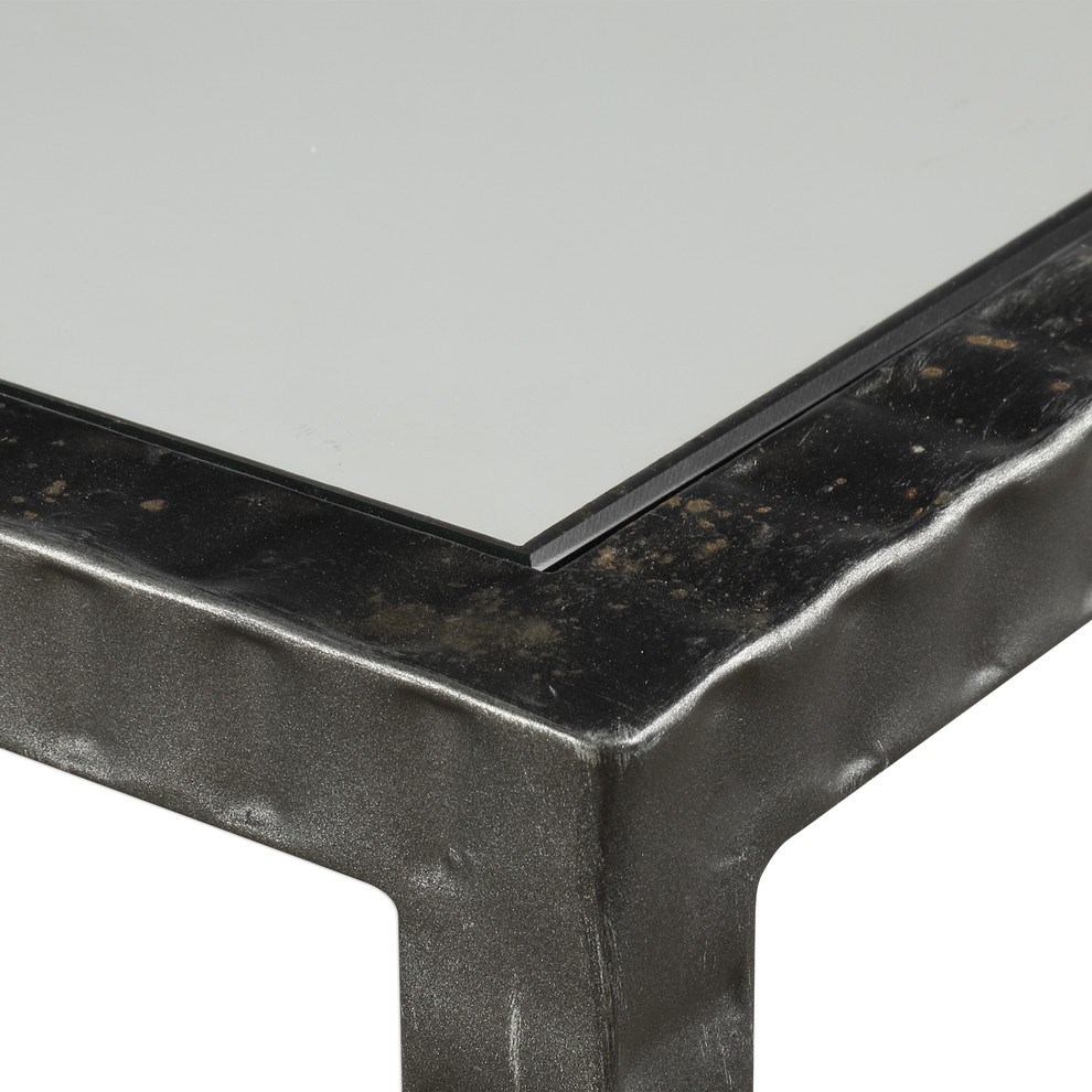 Leo Industrial Console Table   Contemporary   Console Tables   by Ownax  Houzz