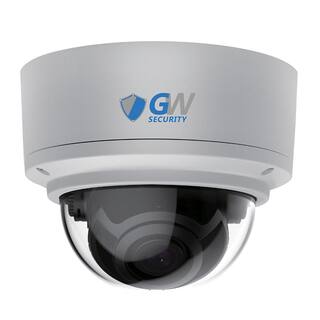 GW Security 8-Channel 8MP 2TB NVR Security Camera System with 8 Wired Dome Motorized Zoom Camera Color Night Vision Microphone GW8171MMIC8-2T