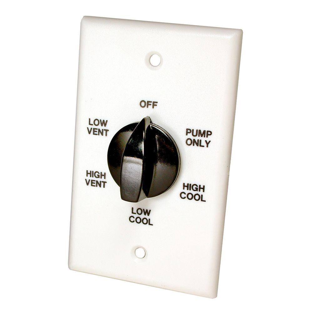 DIAL 6-Position Evaporative Cooler Wall Switch 71105