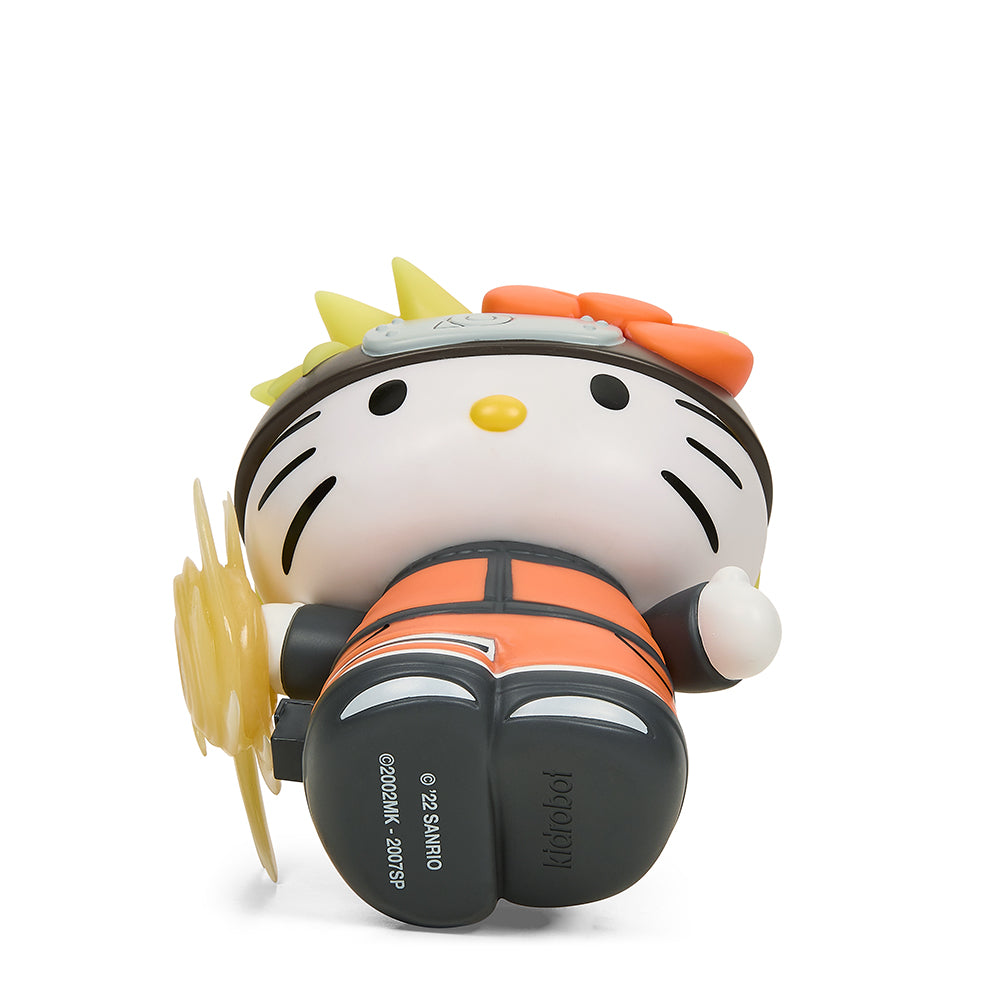 Naruto X Hello Kitty® 8” Vinyl Figure – Naruto Charge (GID Kidrobot.com Exclusive Edition)