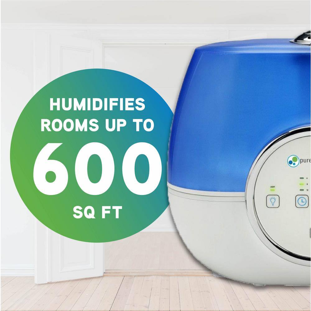 Pure Guardian 2-Gal. 120-Hour Ultrasonic Warm and Cool Mist Humidifier with Aromatherapy H4810AR