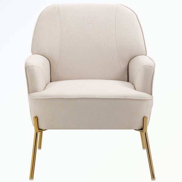 Upholstered Modern Arm Accent Chair