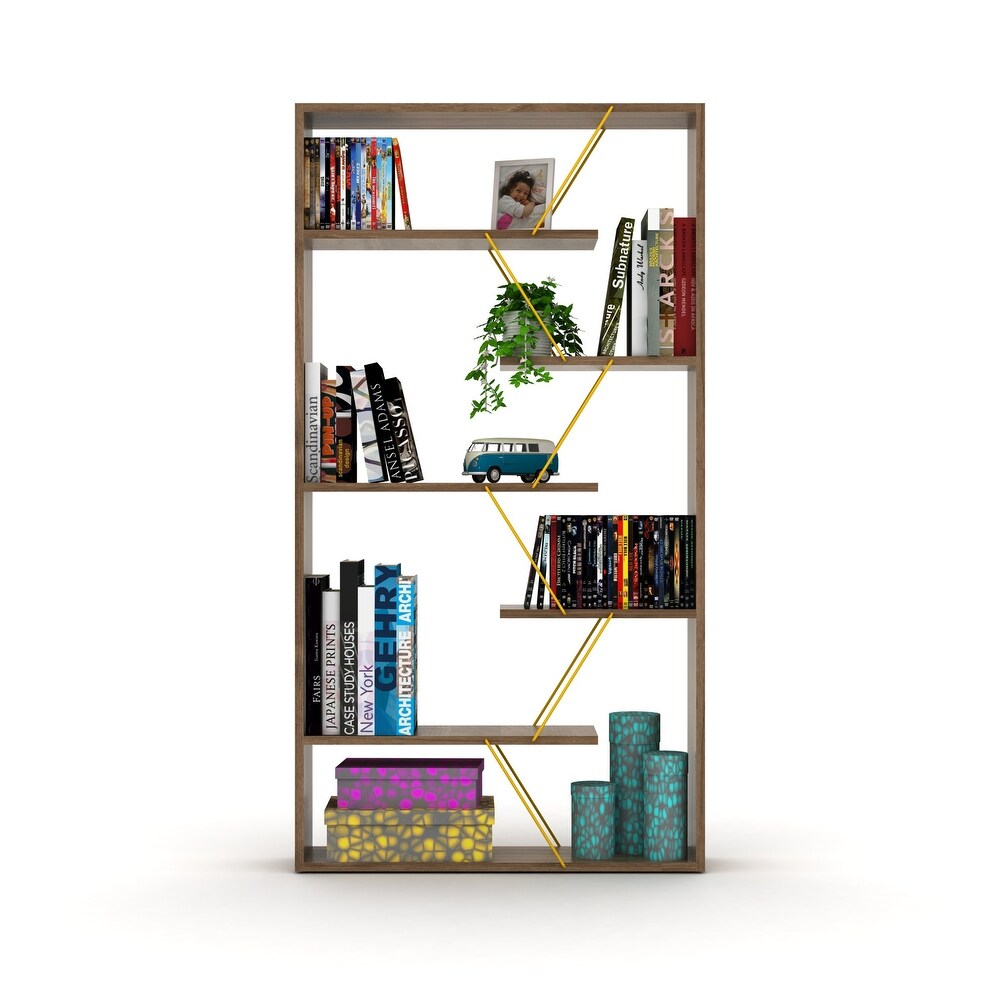 Bookcase with Shelves Room Divider for Living Room Bedroom