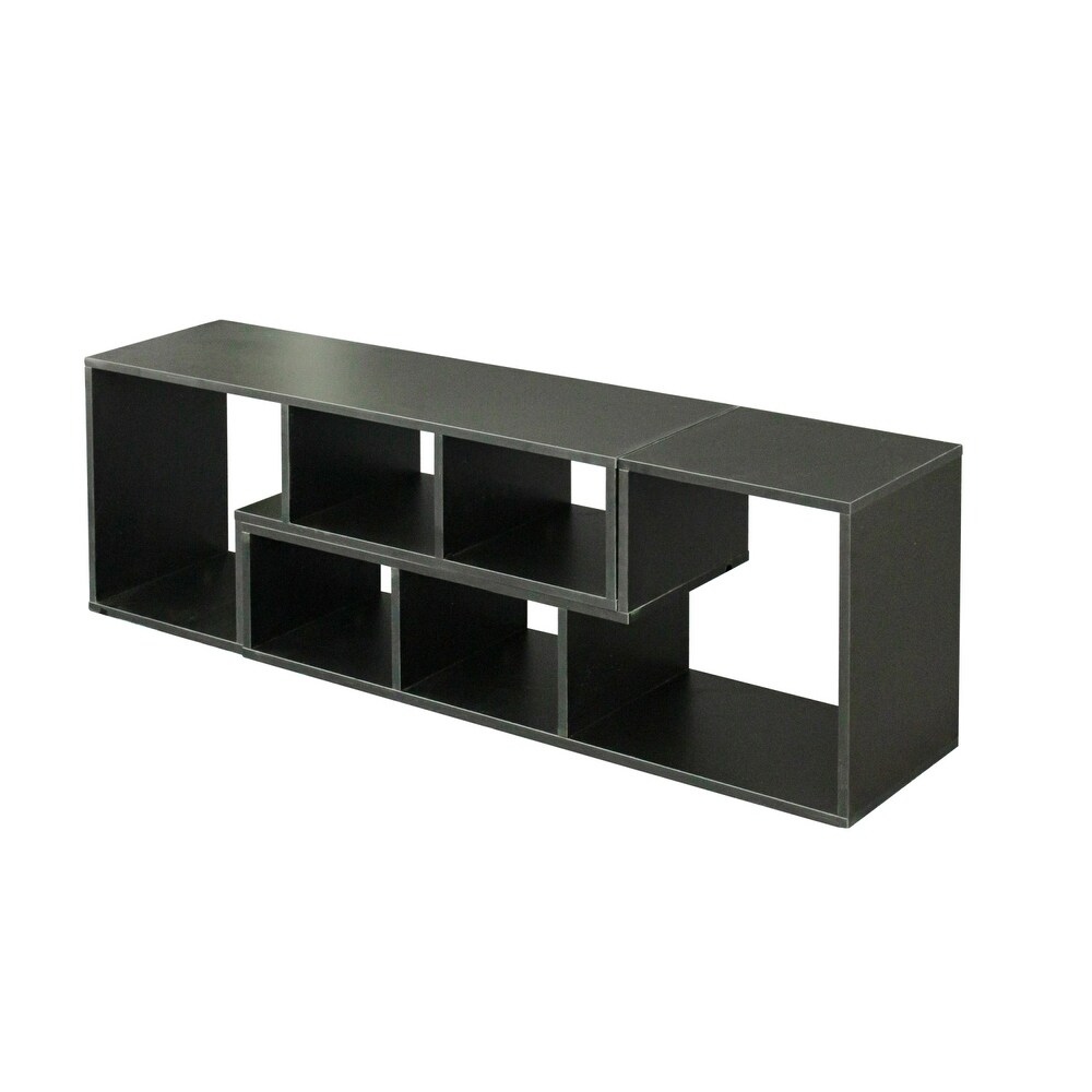 Double L Shaped TV Stand，Display Shelf