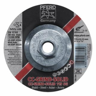 Pferd 419 61203 Cc Grind Solid 7 X 7/8 Steel