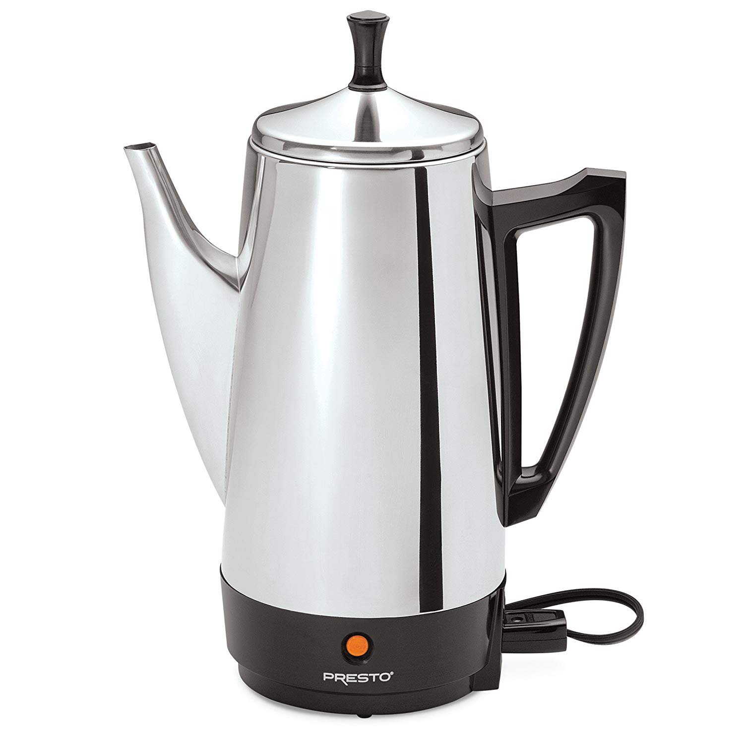 Presto 12-Cup 72 oz. Stainless Steel Coffee Maker