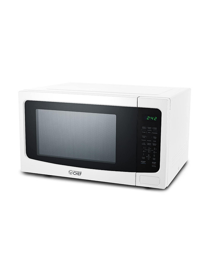 Commercial Chef 1.6 Cu. Ft. Counter Top Microwave White