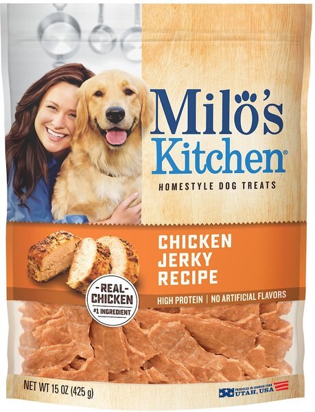 Milo's Kitchen Chicken Jerky Recipe Dog Treats