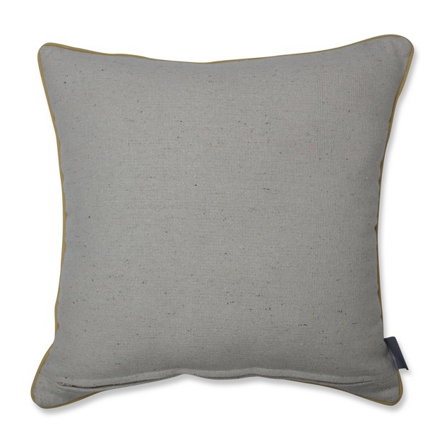 Barfi Square Throw Pillow Pillow Perfect