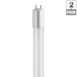 toggled 48 in. 16-Watt Daylight T8 Dimmable Linear LED Tube Light Bulb (2-Pack) D416-50321-2