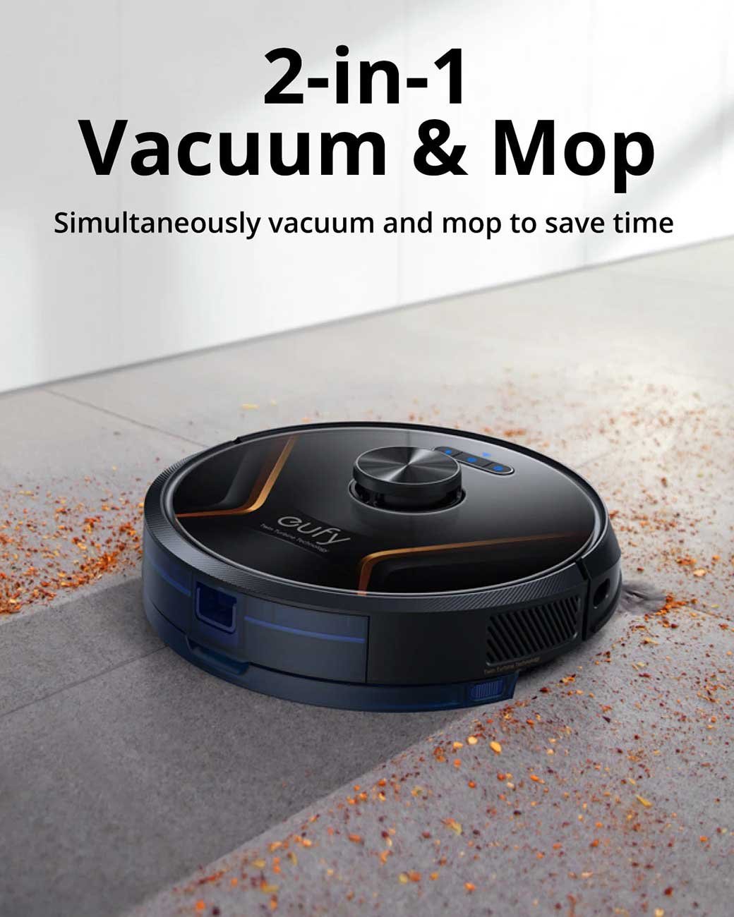 Eufy RoboVac X8 Hybrid Wi-Fi Connected Robotic Vacuum