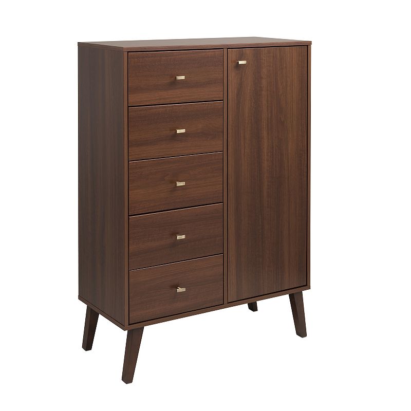 Prepac Milo 5-Drawer Chest with Door