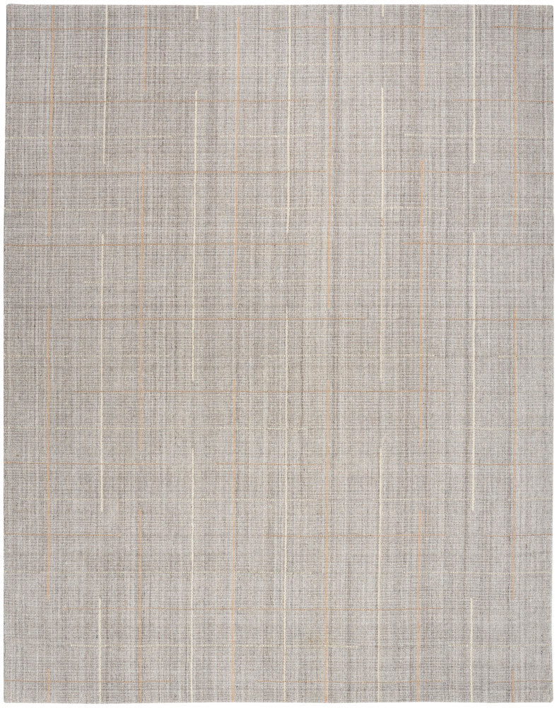 Calvin Klein Architectura Grey Farmhouse Rug