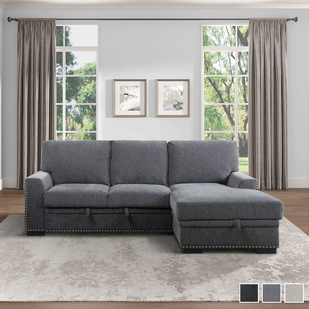 Tolani Sectional Sofa with Pull Out Bed and Right Chaise