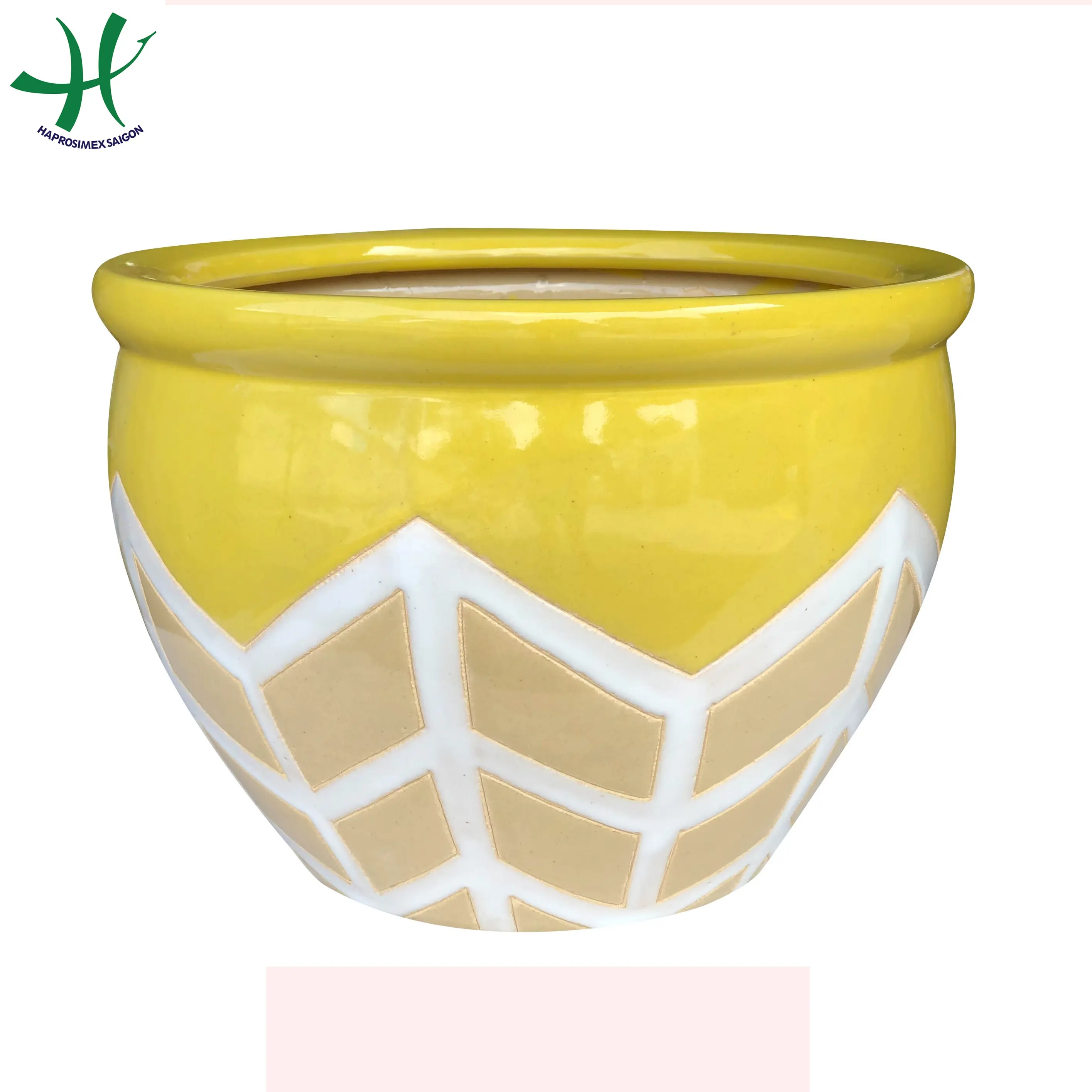 New design 2020 ceramic planter pot for garden and home decor indoor garden flower planter