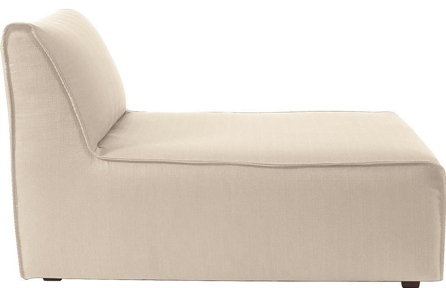 Lounge Chair HOWARD ELLIOTT STERLING Natural Sand Polyester Wood Foam   Transitional   Indoor Chaise Lounge Chairs   by Fratantoni Lifestyles  Houzz