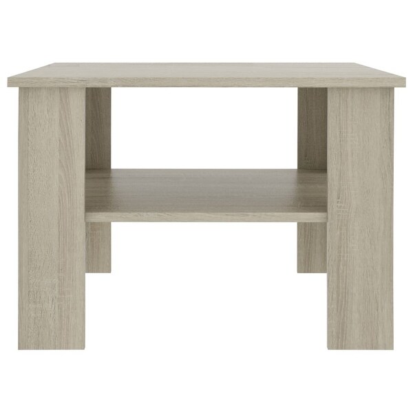 vidaXL Coffee Table Sonoma Oak 23.6