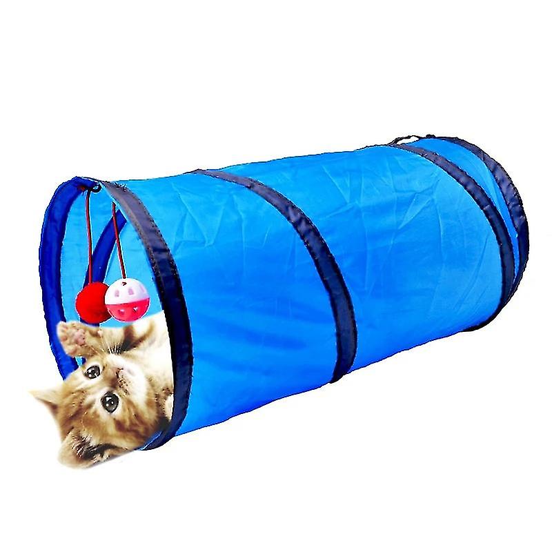 2pcs Pet Cat Tunnel Tube Cat Toys Collapsible，cat Tunnels For Indoor Cats Rain Play Cat Tunnel Pet Toy