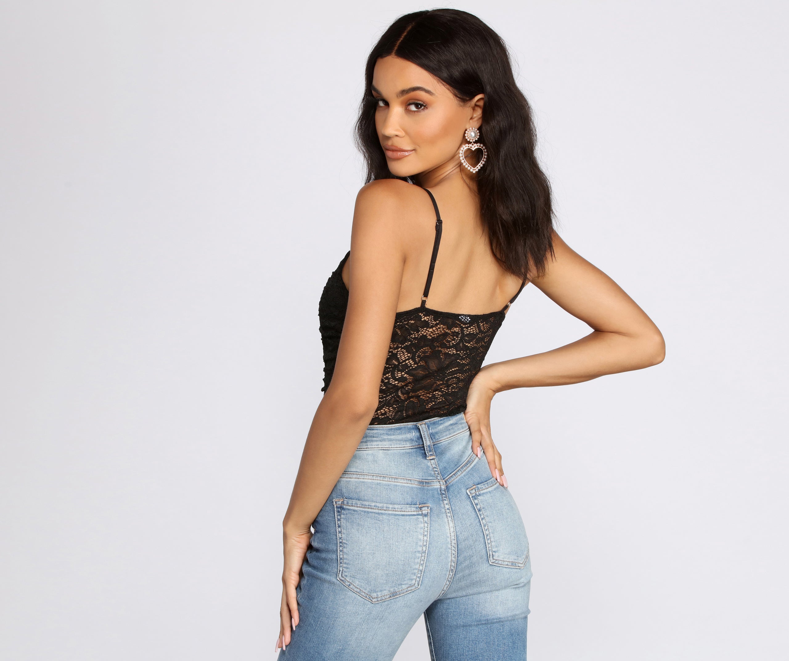 Bombshell Babe Lace Bodysuit