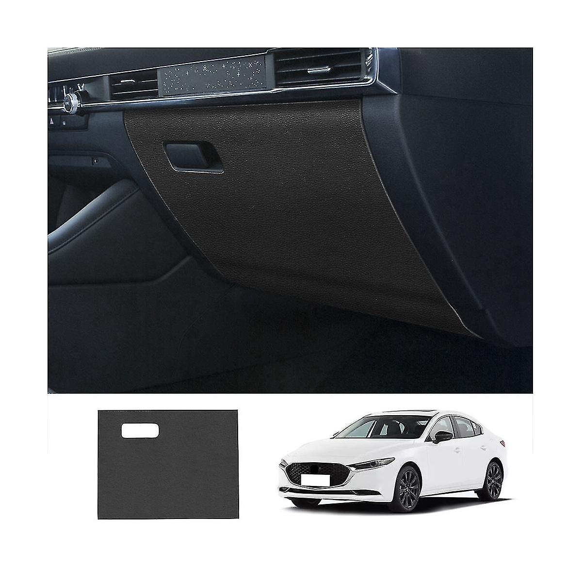 Car Lychee Skin Leather Storage Glove Box Protector Pad Anti- Pad Anti-dirty Pad Mat Cover For 3 Ax