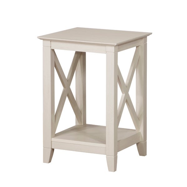 Honduras End Table with Shelf