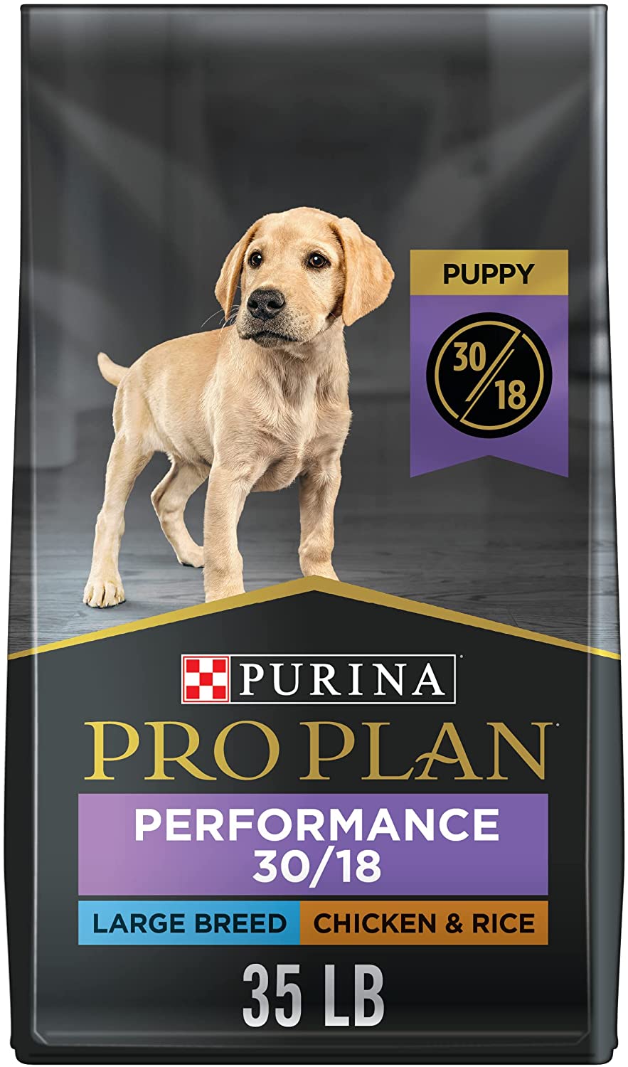 Purina Pro Plan Puppy Large Breed Sport Development 30/18 High Protein Puppy Food 35 lb. Bag