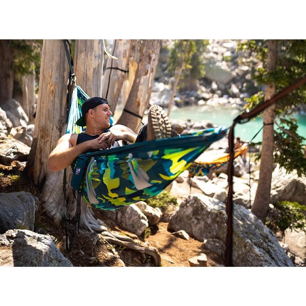 Eno Eagles Nest Outfitters Doublenest Print Lightweight Camping Hammock 1 To 2 Person